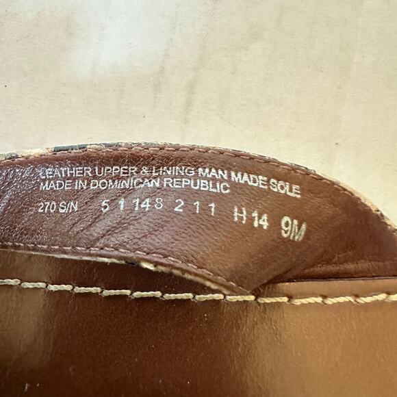 Tory Burch Women's Thora Snakeskin Thong Vacation Flip Flop Sandals Size 9 - Picture 4 of 9